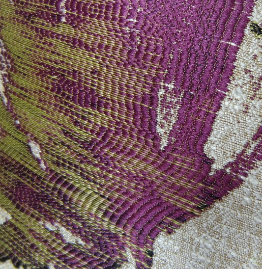 Tudor Berry Crush Handmade Rectangular Pillow Cover and Insert