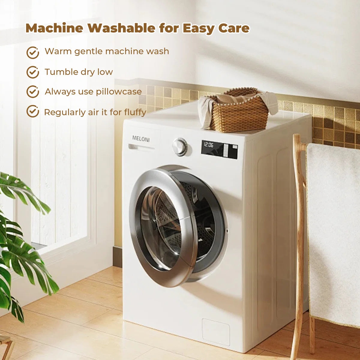 Down Blend Medium Pillow (Set of 2)